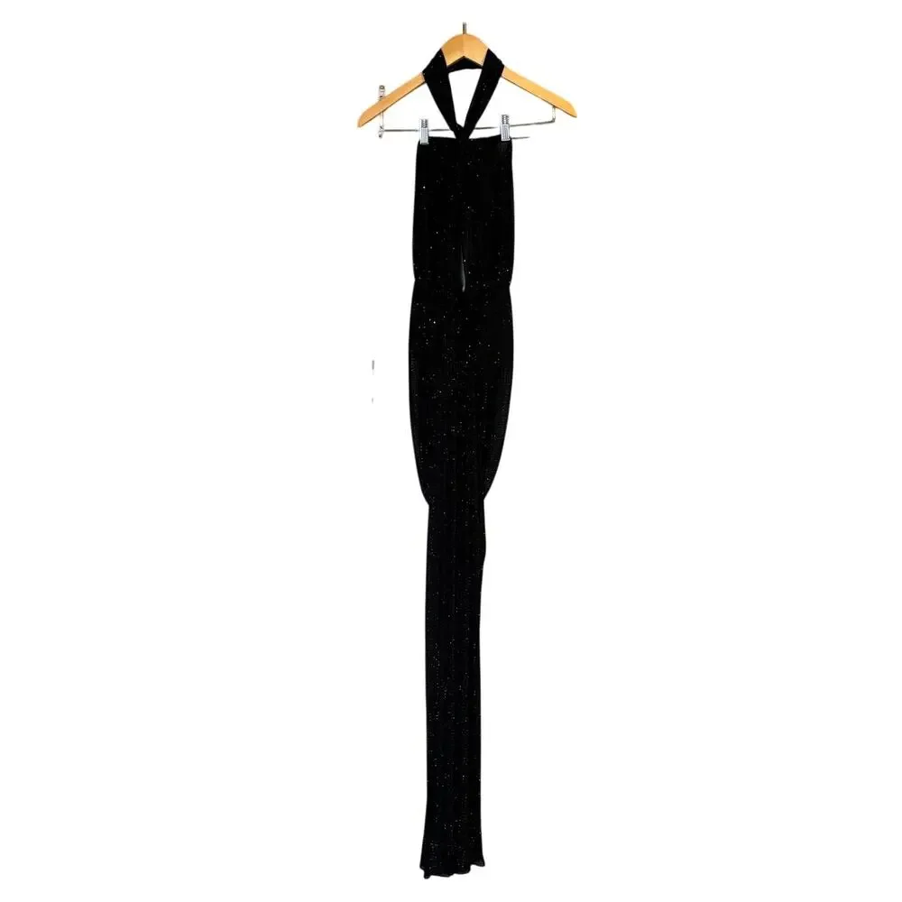 Ronny Kobo REVOLVE Katia Dress in Black Women's Small Prom Wedding Sexy - Picture 2 of 9